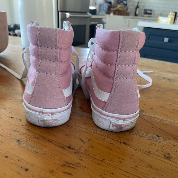 Vans Light Pink Suede High Tops Women size 5.5 - Picture 8 of 8